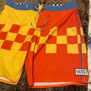 Vans swim trunks size 34 NWOT